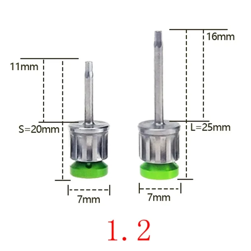 JUMTOP 1 قطعة الأسنان العالمي زرع عزم الدوران المفكات Osstem الأسنان نوبل Ankylos مفك مسامير صناعية