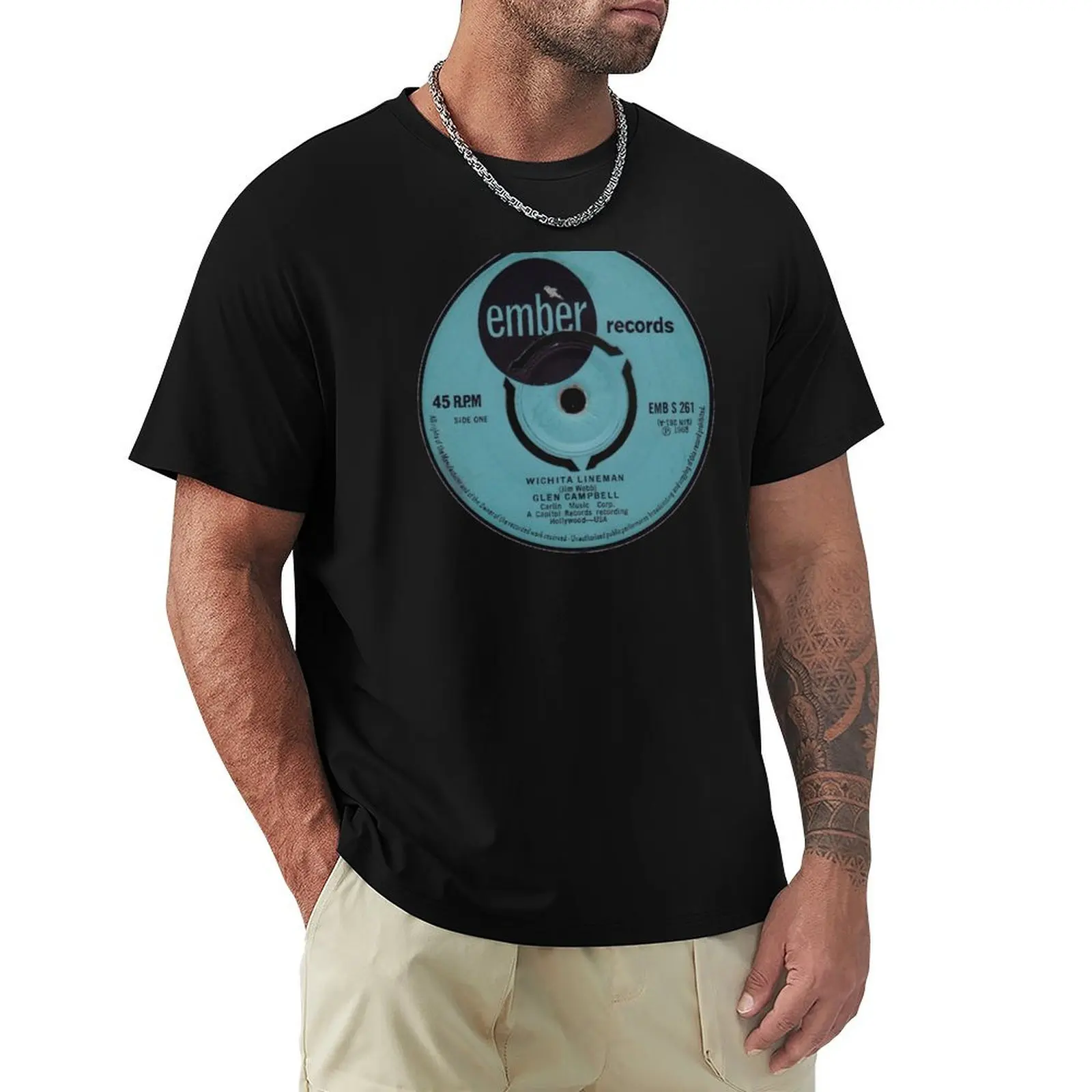 Wichita Lineman T-Shirt Holiday Simple Tee Shirt