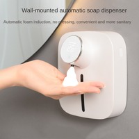 Soap Dispenser Automatic Intelligent Induction Soap Dispenser USB Charging Model Wall-mounted Small Foam Wash Cell Phone