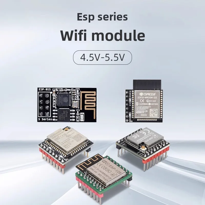 

Аксессуары для 3D-принтеров для ESP Series 07S, беспроводной последовательный порт, модуль расширения связи WIFI