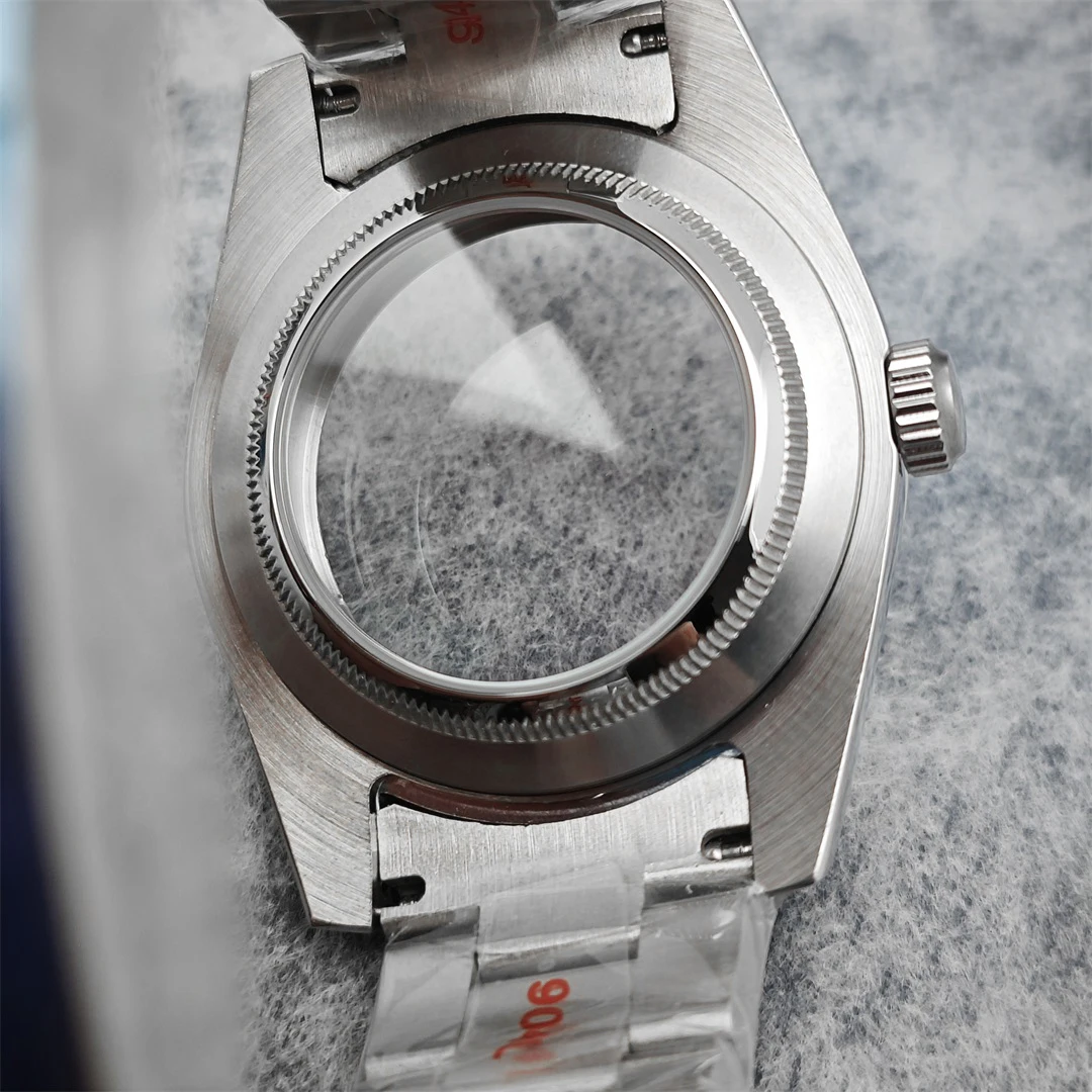 メンズ時計ケース,スチールケース,サファイアクリスタル,透明カバー,n h35ヨースター,nh36ムーブメント,39mm