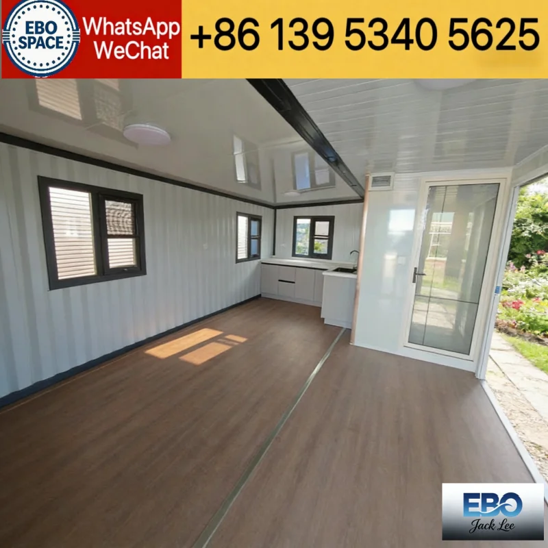Budget Expandable Container House Prefab System Ideal for Temporary Housing and Camp Construction Projects