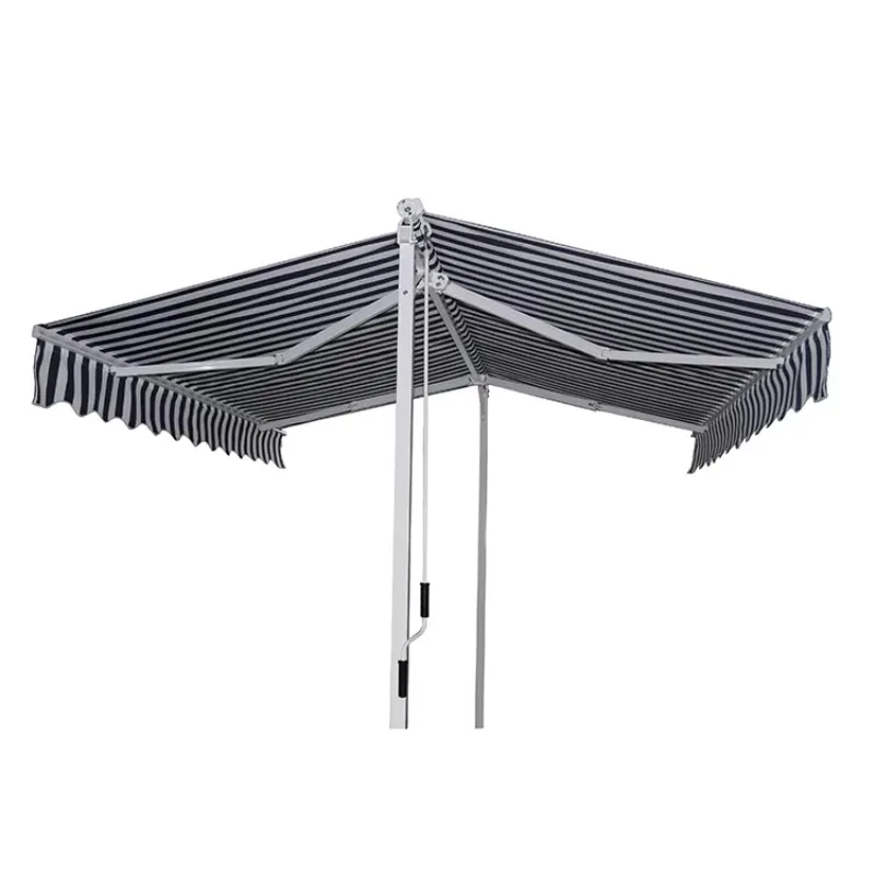 HLS010 awning outdoor Independent support terrace sunshade two sizes pop-up canopy with awning