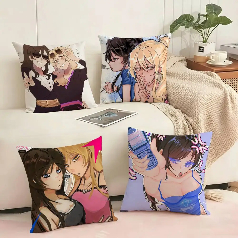 Game Class of '09 CP  Pillow Case Square Double-Sided Sofa Cushion Cover Bedroom Bedside Pillow Gift