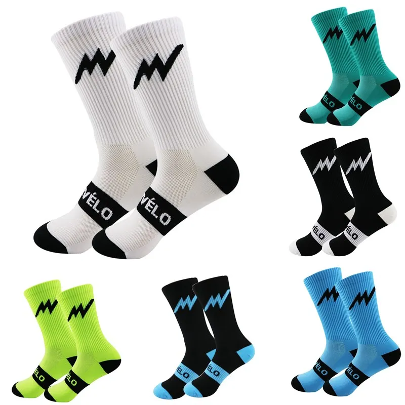 Chaussettes de sport décontractées pour hommes et femmes, chaussettes anti-compétitivité, chaussettes de course, chaussettes d'escalade et de cyclisme