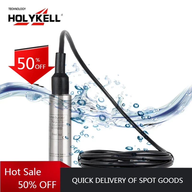 Holykell HPT604 Submersible Water Level Sensor Probe