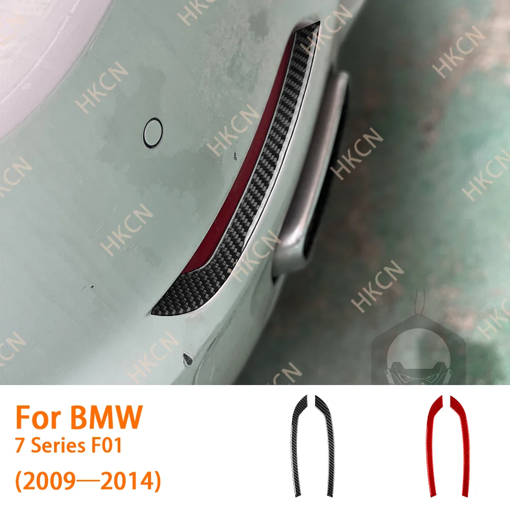 

Carbon Fiber Bottom Of Taillight Panel Modification Car Accessories Exterior Cover Trim Sticker For BMW 7 Series F01 2009—2014