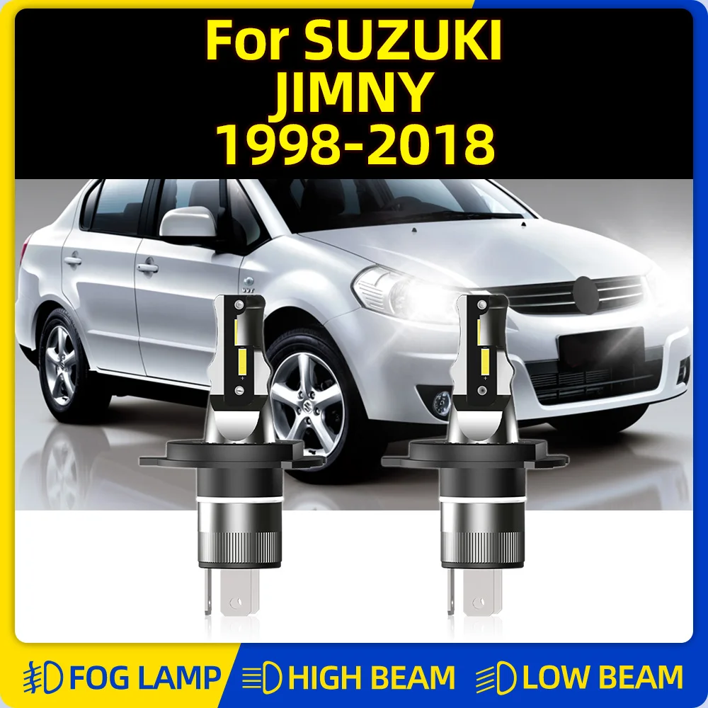 

120W 20000LM LED Headlights 6000K White Auto Headlamps 12V Car Lights For SUZUKI JIMNY 1998-2012 2013 2014 2015 2016 2017 2018