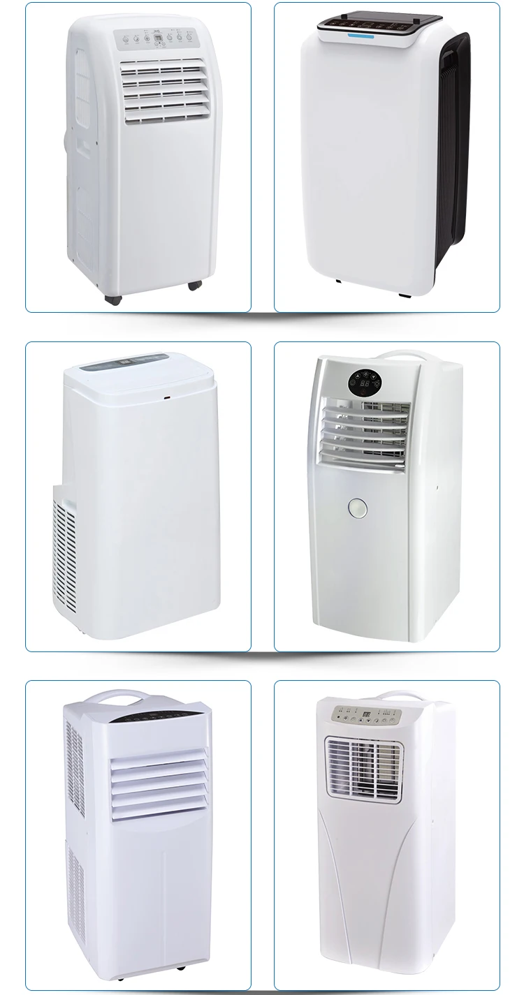 Portable Air Conditioner Mini AC Unit 3 Modes Silent Cooling WiFi Smart Control Small Room Home Office Desktop Cooler Fan