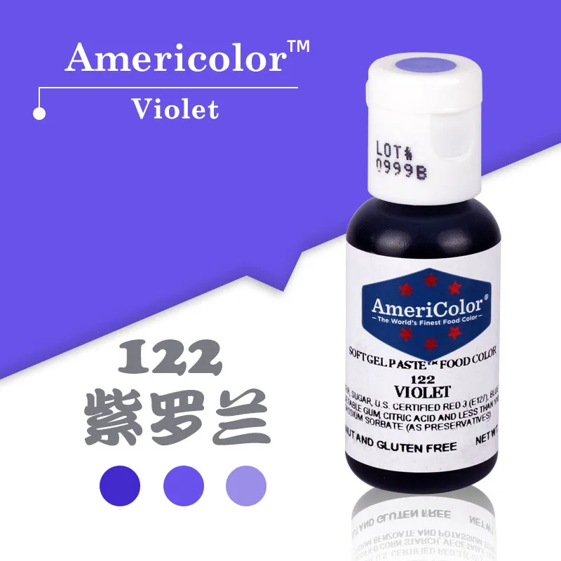 Americolor 22 Farben Lebensmittelqualität Färbepigment Kristall Farbstoff Epoxidharz DIY Kerze Seife Färbung Handarbeit Kunsthandwerk Pigment