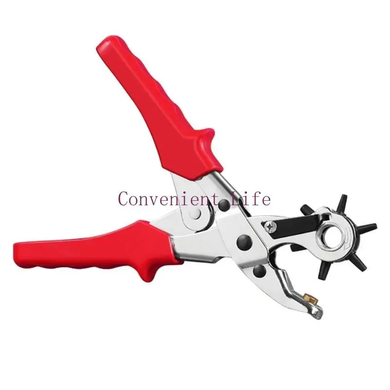 L1EE المهنية الجلود ثقب الناخس الجلود أداة تخريم لحزام حزام (استيك) ساعة يد حزام جلد ثقب الناخس للحرف اليدوية