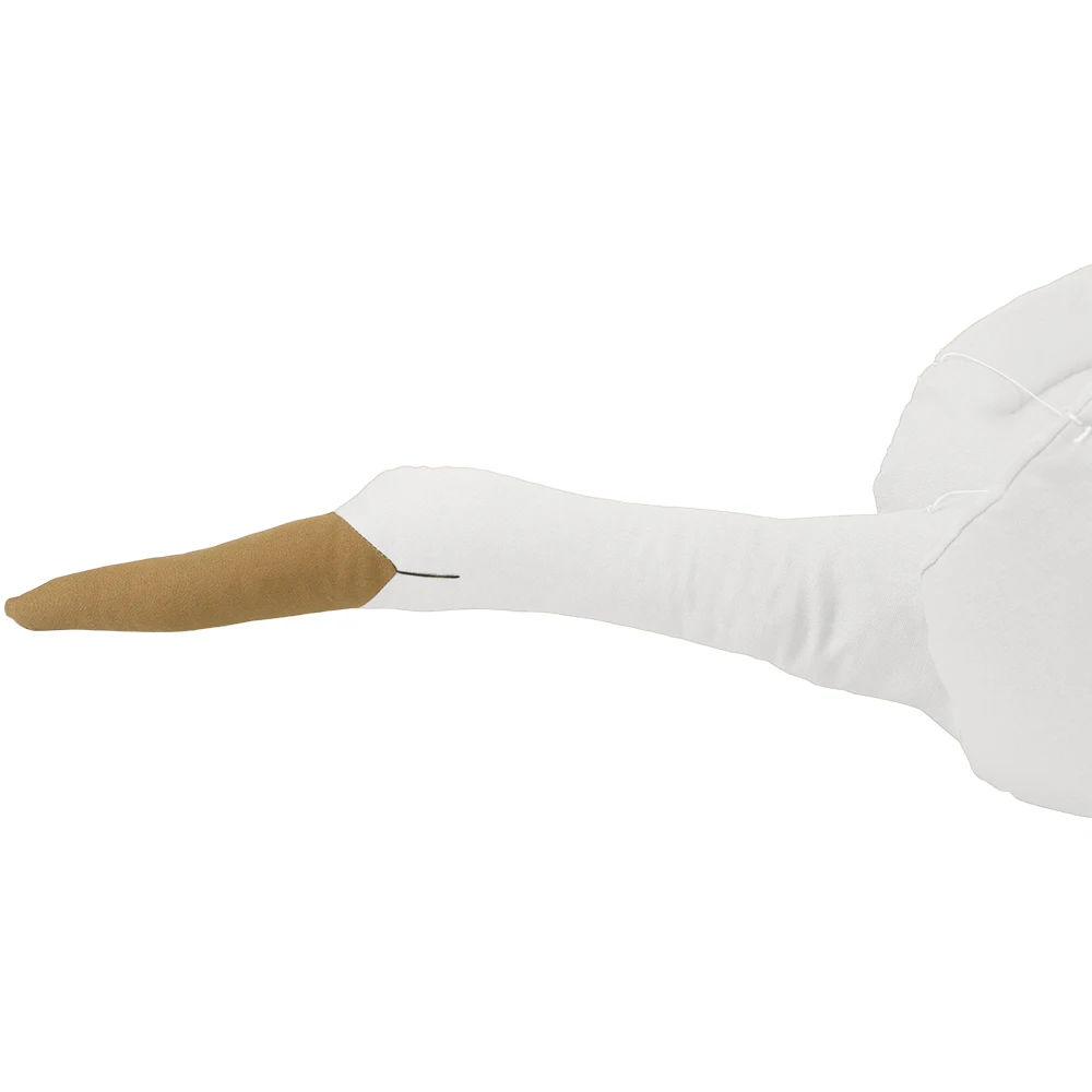 Wall Hanging Swan Bedroom Nursery Room Decoration Plush Stuffed Doll Linen Fabric Baby Soothing Pillow Hanging Ornaments