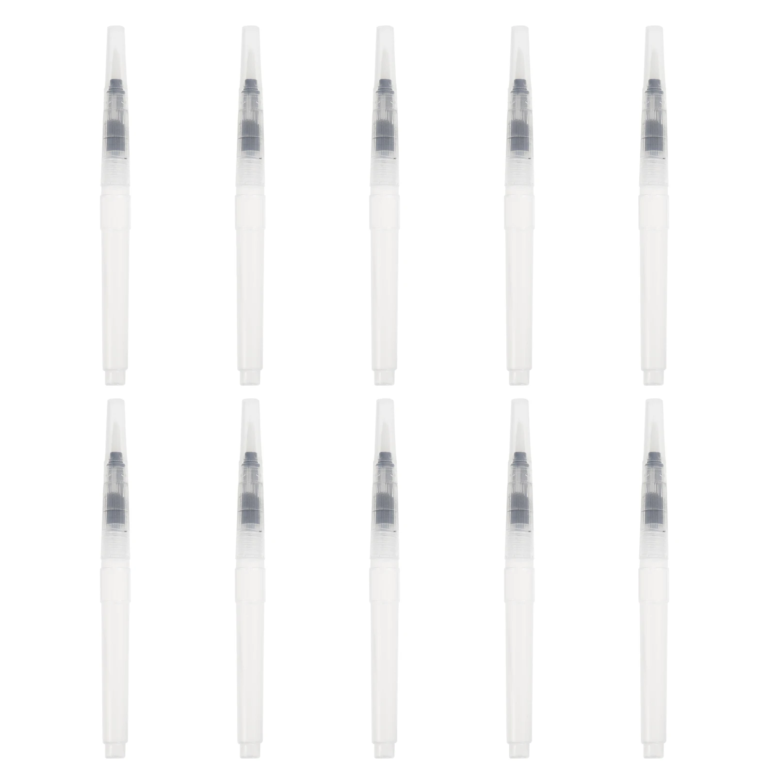 

10pcs Watercolor Brush Pens Set Painting Tools Water Soluble Colored Pencils Tip Markers Kids Students Travel Kit