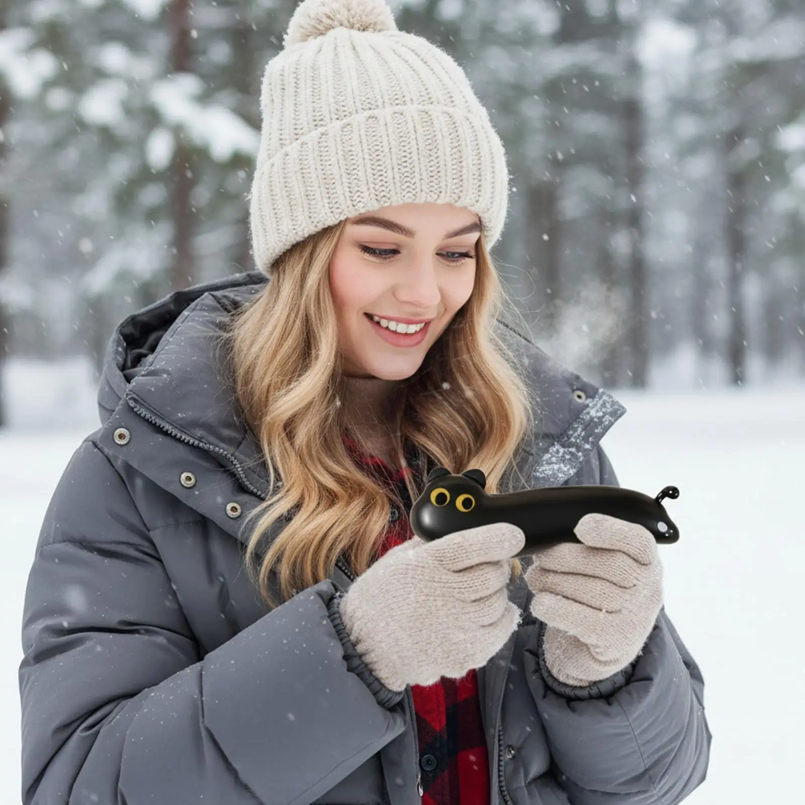 Rechargeable Hand Warmers 3-Level Portable Rapid Heating Pocket Heater Long Safe Heat Handwarmers For Commuting Home Dorm Office