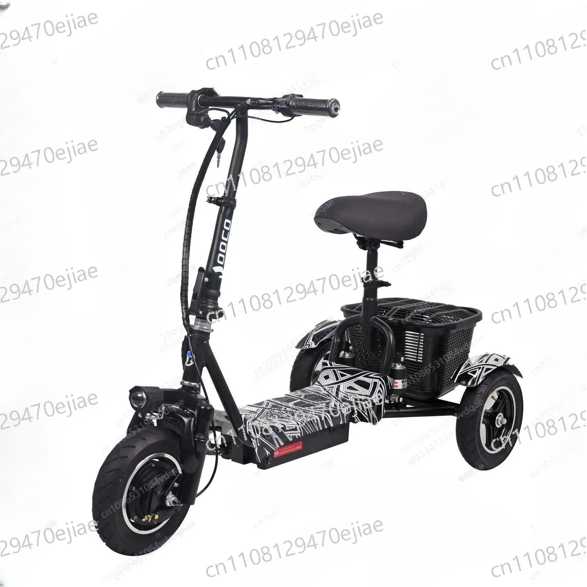 

Новый складной электрический трицикл с литиевой батареей для взрослых – компактный и портативный транспорт для поездок на работу