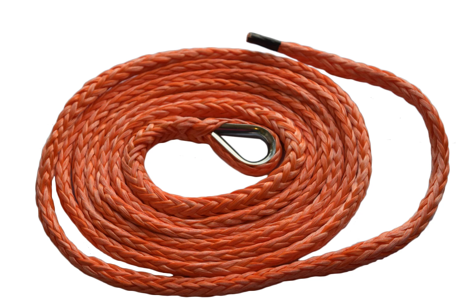 

Оранжевый подъемный трос для снежного плуга ATV 1/4 дюйма * 10 футов, синтетический трос лебедки, трос лебедки для лодки, насадки для снежного плука