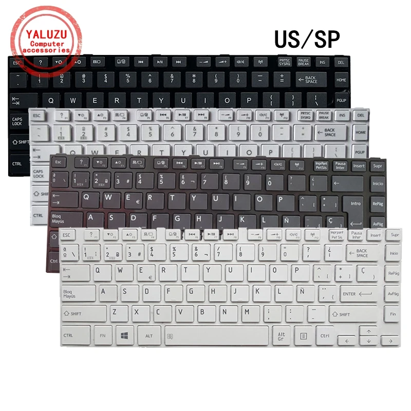 

SP/US NEW Laptop Keyboard For TOSHIBA Satellite L40-A L40D-A L45-A S40-A C40-A C45-A