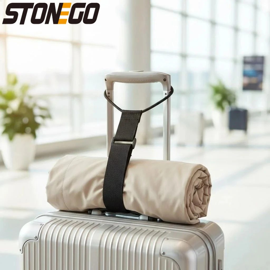 

Adjustable Luggage Bungee Strap Universal Suitcase Carrier for Travel Essential All Sizes Business Leisure use