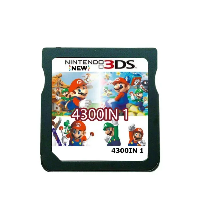 Tarjeta de juego 3DS NDS Tarjeta combinada 510 en 1 Tarjeta combinada NDS Cassette NDS 4300IN1 208 500