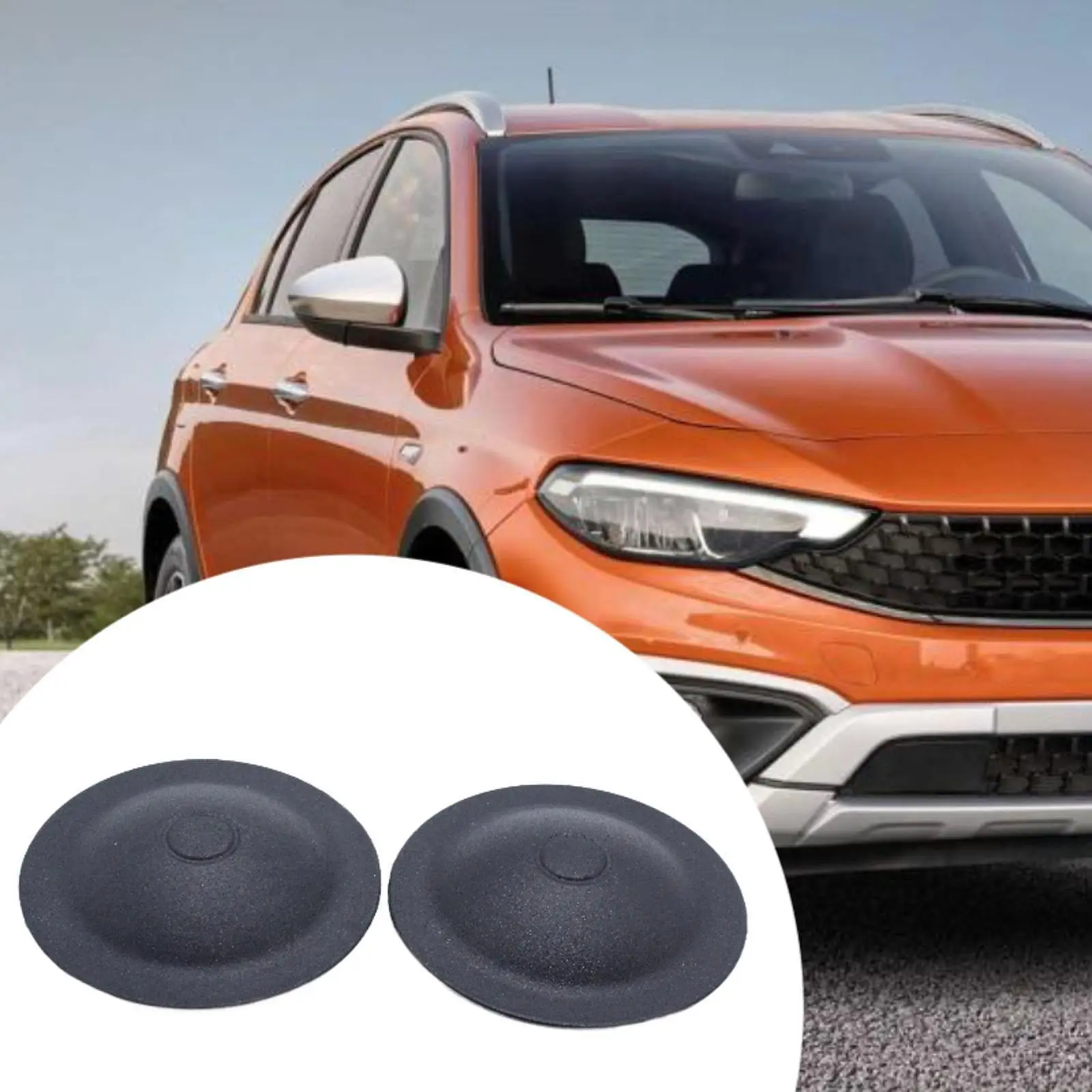 

2x Shock Absorber Top Mount Nut Cover Car Strut Covers for Fiat 500