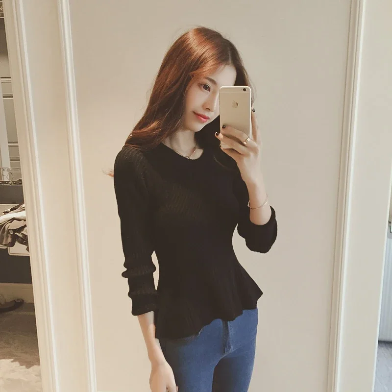 

Cheap wholesale 2021 spring autumn winter new fashion casual warm nice women Sweater woman female OL pullover At148