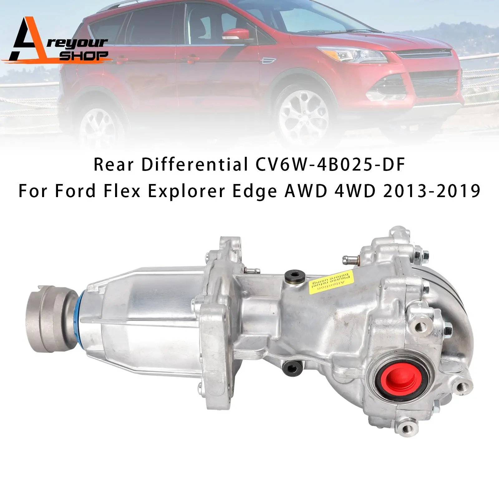 

Rear Differential CV6W-4B025-DF for Ford Flex Explorer Edge AWD 4WD 2013 2014 2015 2016 2017 2018 2019