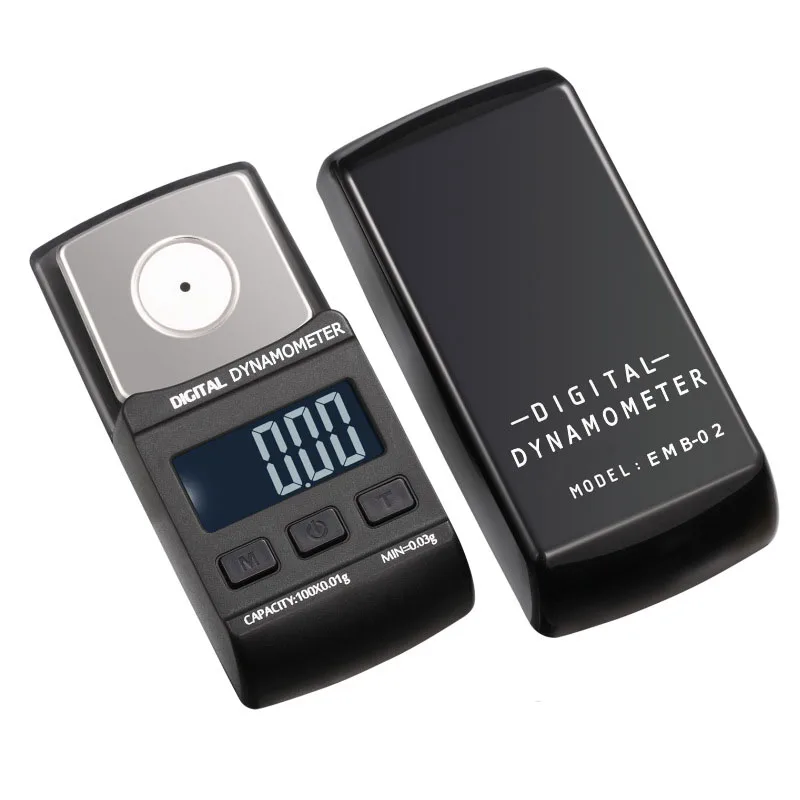 100G / 0.01G Digital Turntable Stylus Force Meter LP Record Player Needle Gauge with 10G Calibration Weight