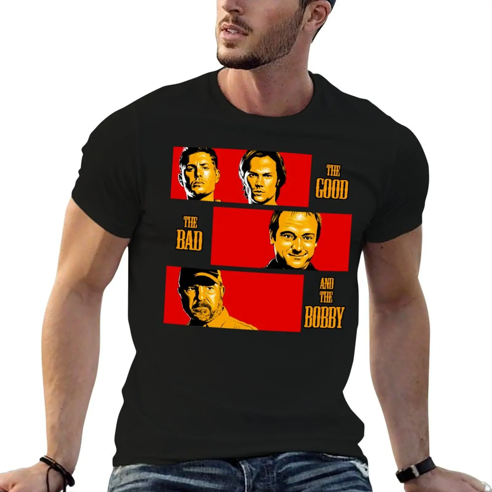 The Good, The Bad, And The Bobby T-Shirt cute clothes plus size clothes mens graphic t-shirts