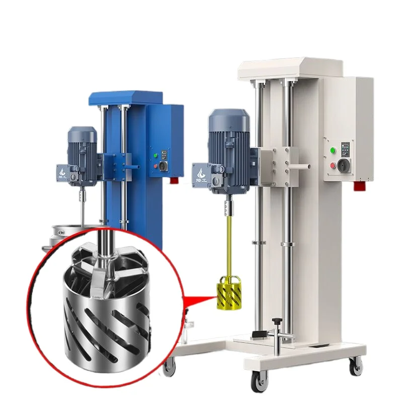 CX 20 liters small manual lift high speed electric mixer disperser