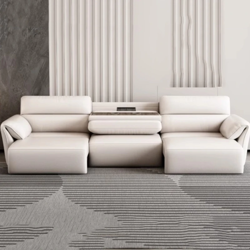 الحد الأدنى الحديثة أريكة الكهربائية الكبار وسادة مريحة أريكة مزدوجة الطابق شقة Divani Da Soggiorno اكسسوارات المنزل #2