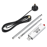 -SDR R820T2 V3 RTL2832U Tuner + Telescopic Antenna Tuner + Antenna Base