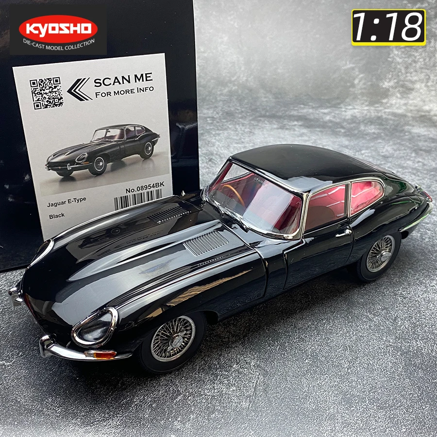 KYOSHO 1:18 Jaguar E type coupe Jaguar 60th anniversary classic