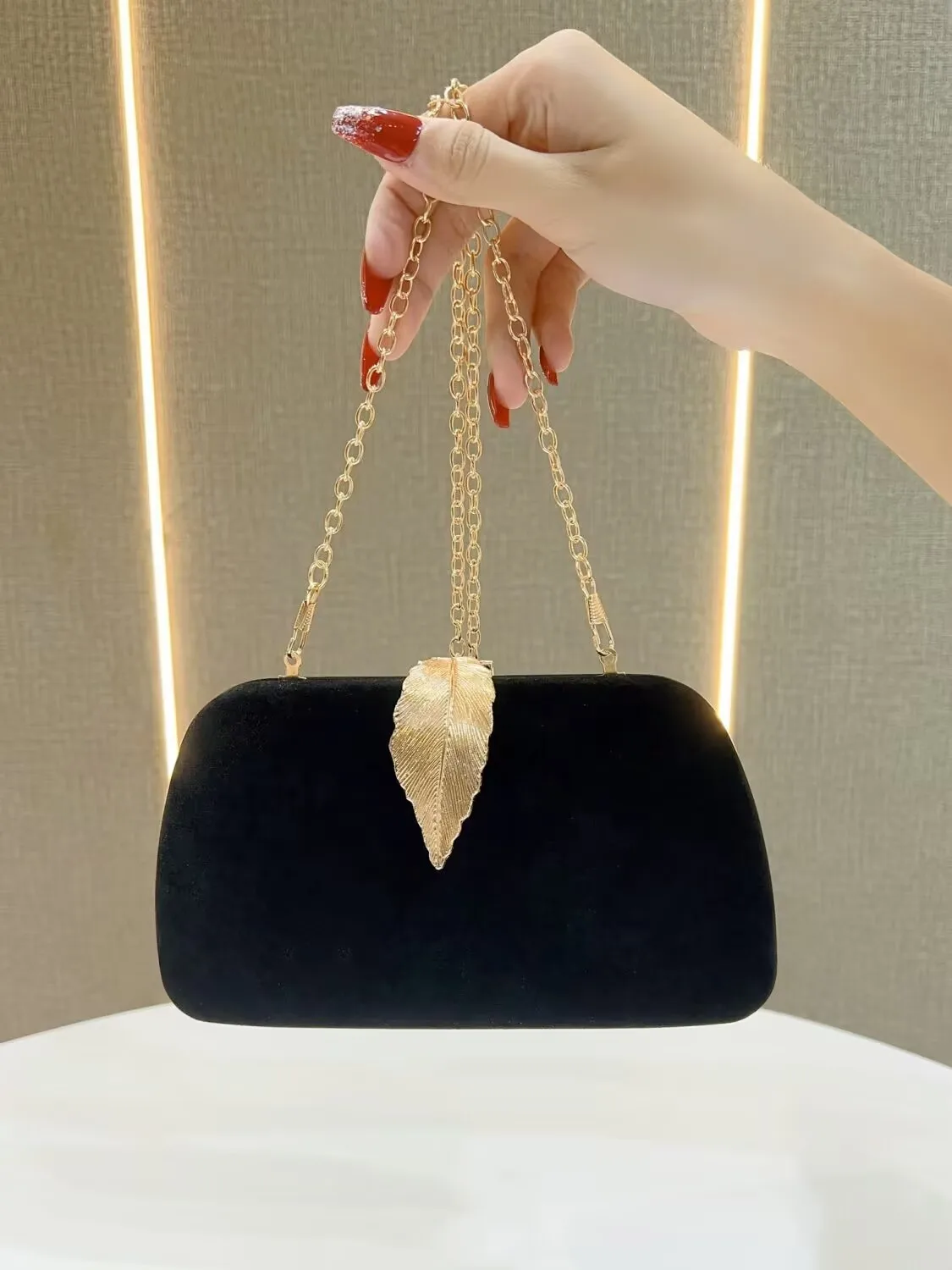 Handbags for Women's Bag  2025 New Black Luxury Designer Brand  Bags Hobo Red Evening Clutch Chic Small cosmetic for Girl