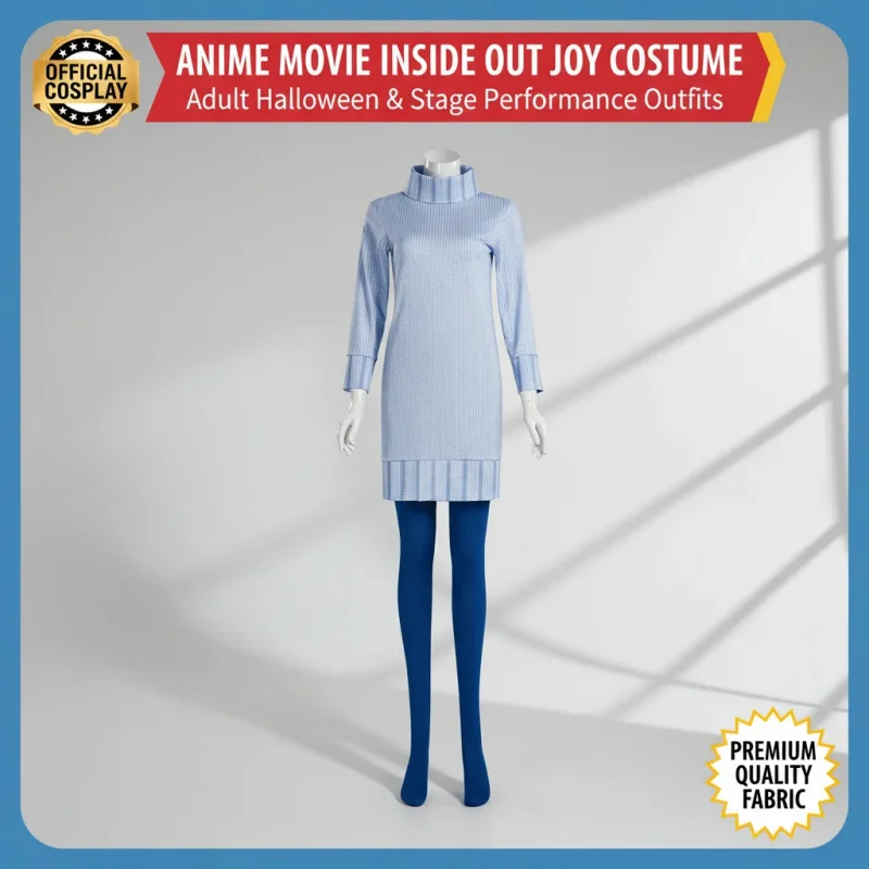 

▶❤Anime Inside Out Joy Anger Fear Cosplay Costume Set for Adult Halloween Stage Performance❤◀