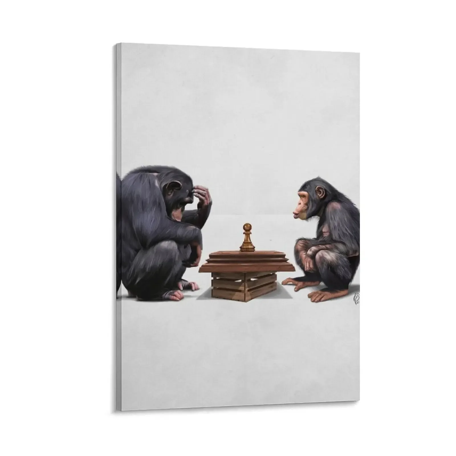 

The Pawns (Wordless) Canvas Painting aesthetic room decor interior paintings decoration for the room