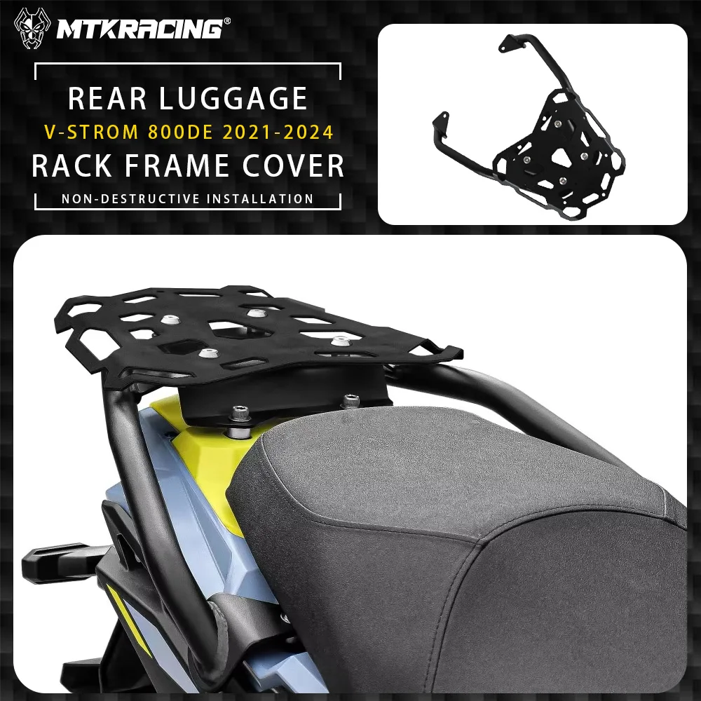 

Accessories For SUZUKI V-STROM 800DE 2021-2024 Motorcycle Rear Luggage Rack Cargo Holder Top Box Carrier Shelf Bracket