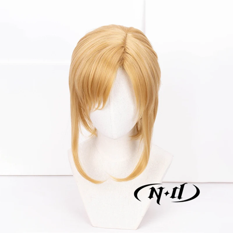 ND Link شعر مستعار كوسبلاي لعبة كوس شعر مستعار كوسبلاي للعبة كوميك كون كوزر زي موضوع حفلة صناعية مقاومة للحرارة