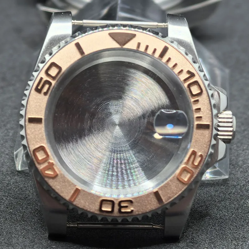 ตัวเรือนนาฬิกา Seiko รุ่น Yacht ขนาด 40 มม. ทำจากสแตนเลสสตีล 316L เหมาะสำหรับการดัดแปลงกลไกนาฬิกาแบบ NH35/NH36