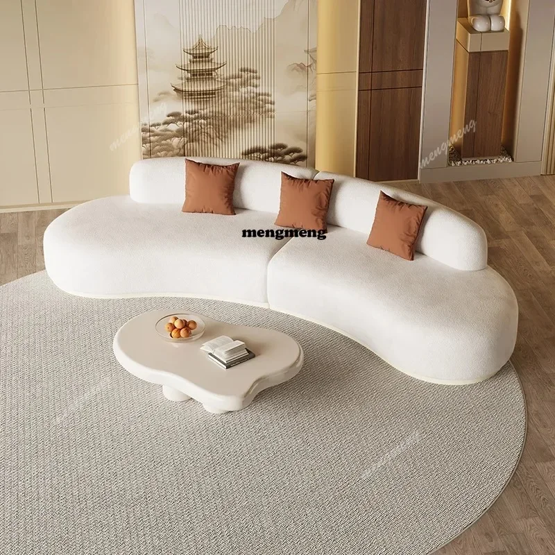 

F182 Cream Wind Aesthetics Sofas Lounge Luxury Gaming Lazy Nordic Modern Sofas Romantic Comfortable Adult Divano Balcony Furnitu