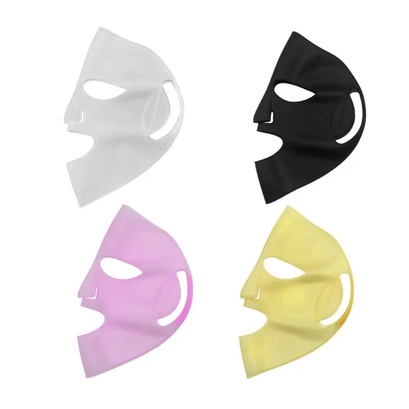 

Beauty Skincare Facial Mask Cover Silicone Flexible Material Appliances Facial Cleansing Tools Make-up With Storage Box M-L Size