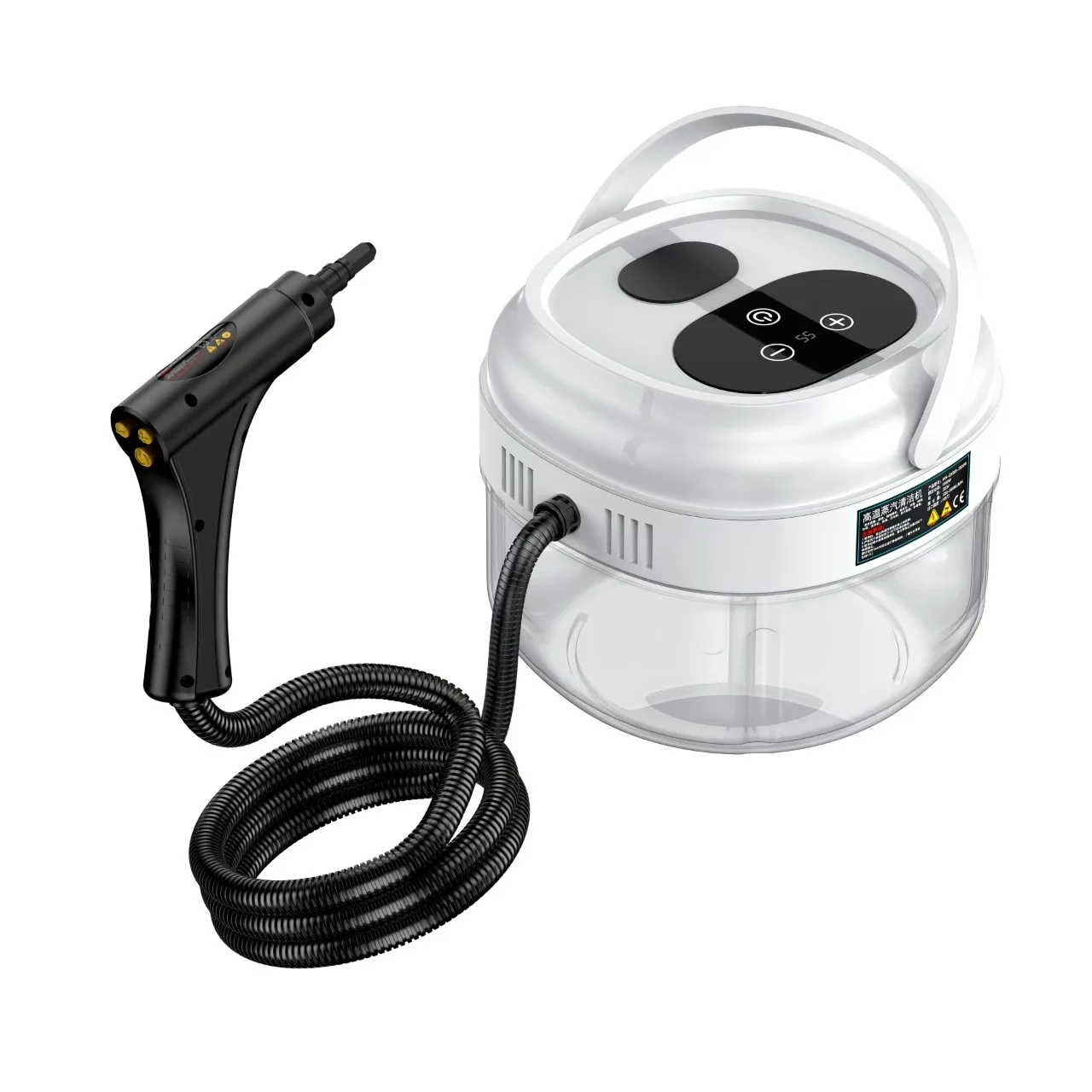 Instant remote control large capacity steam cleaner 6 speed high temperature and high pressure steam cleaner touch