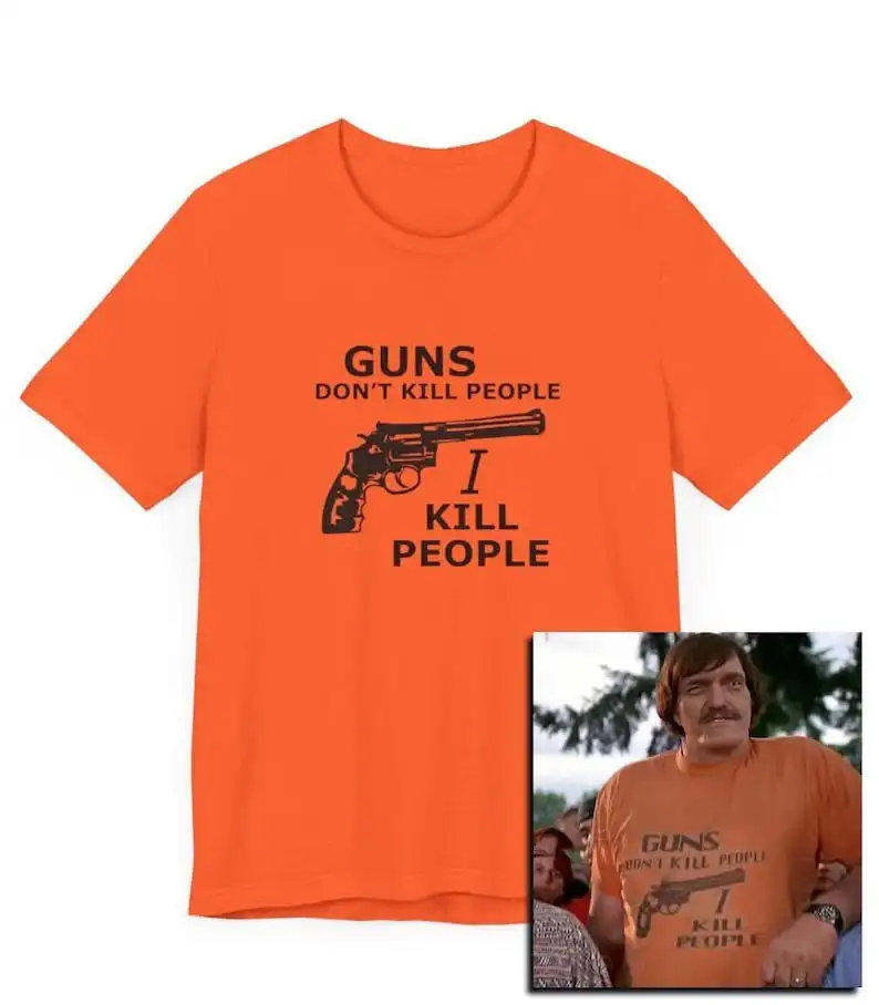 Guns Don't Kill People 90s Movie Golf Boss-Classic Funny Shooter Mcgavin Golf Championship Sand Man Adult Printed T-shirt Tops