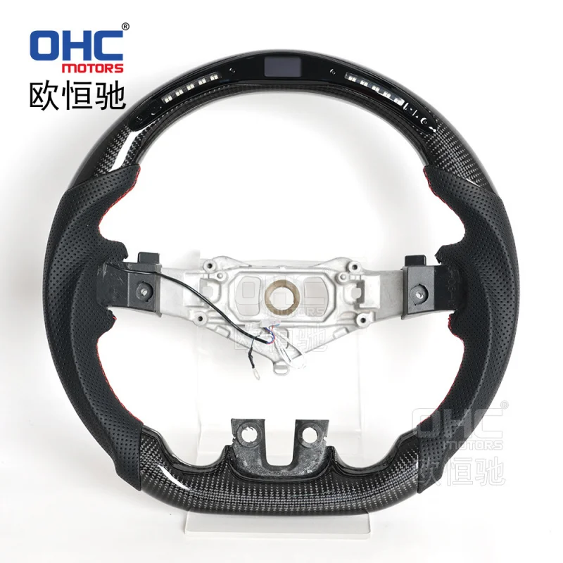 For Dodge Challenger 2012-2014 modified racing track version LED carbon fiber American-style car steering wheel