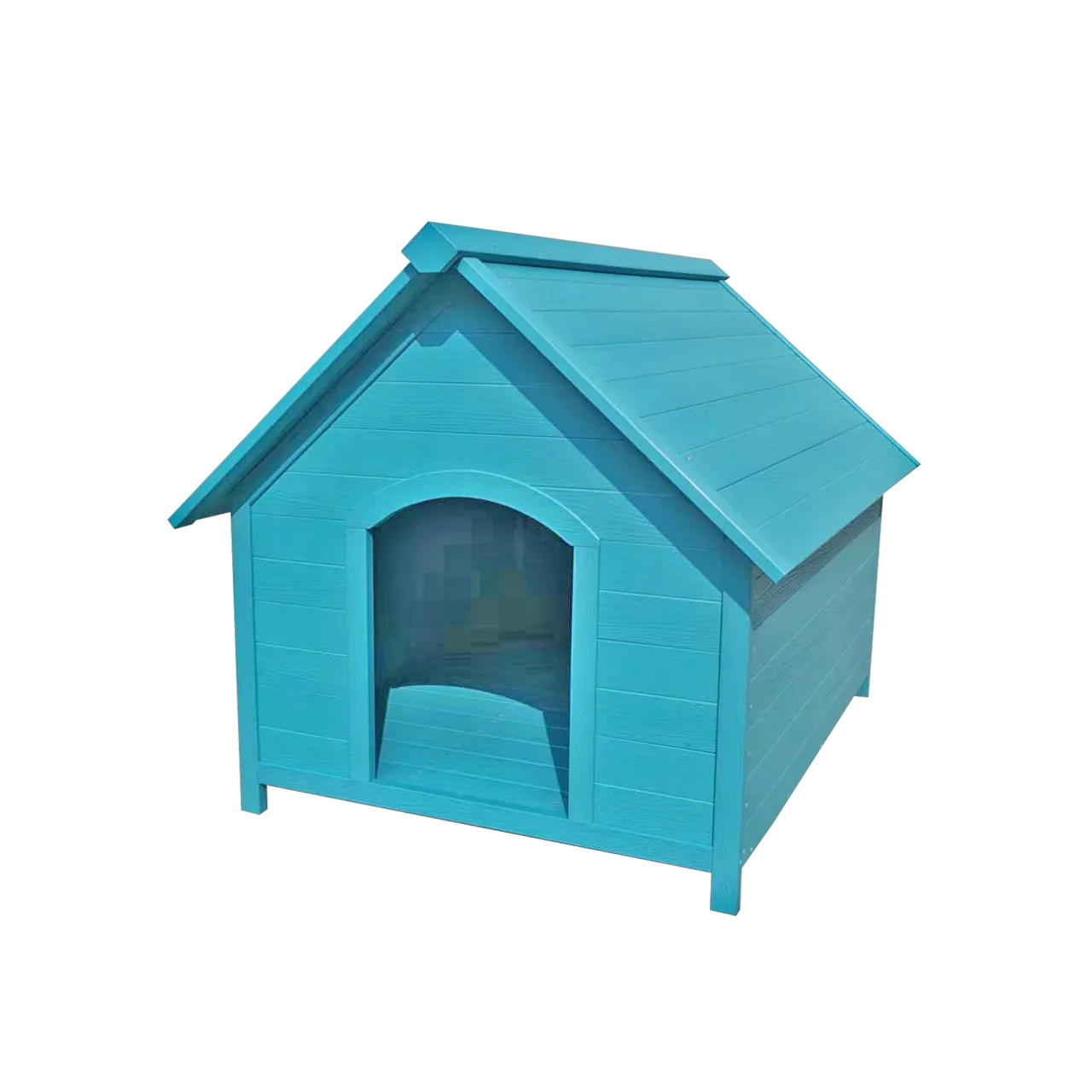 Outdoor HIPS Plastic Wood High Quality Waterproof Durable Pet Dog Kennel House