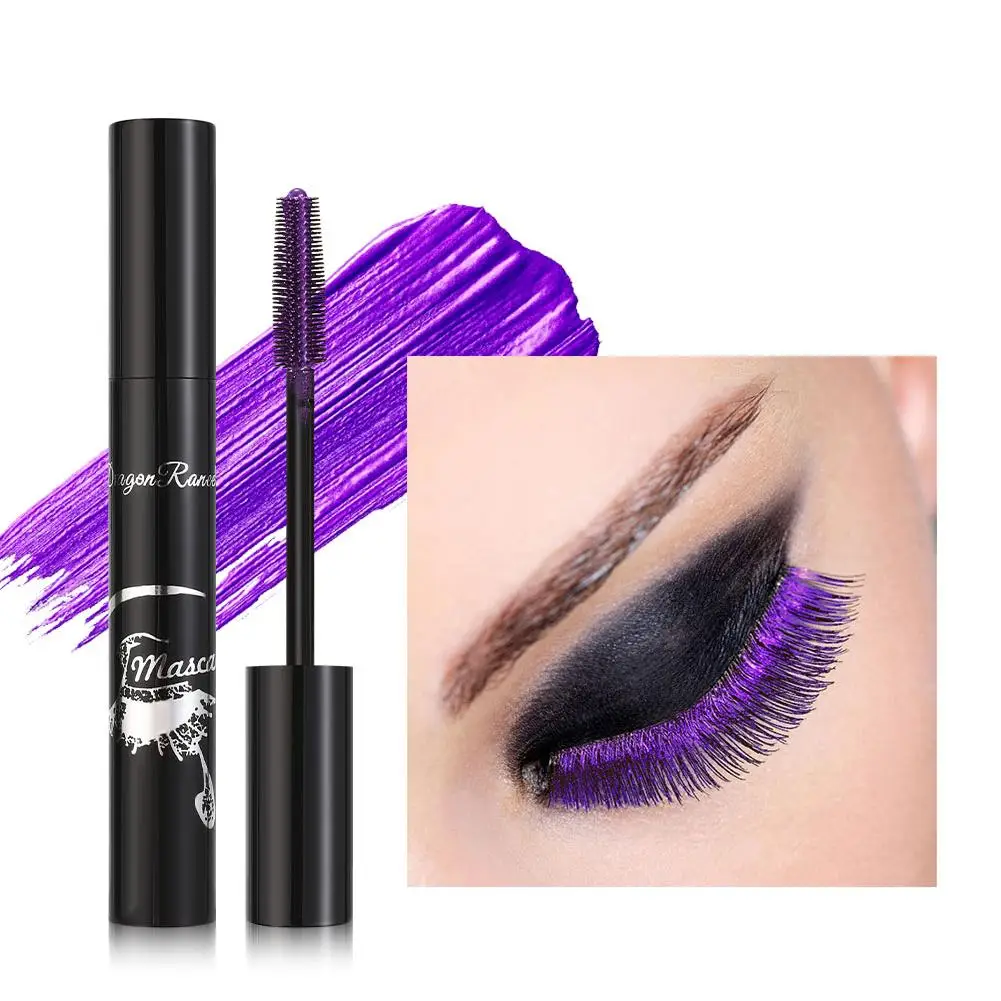 NEW Color Waterproof Mascara Liquid Lash Extension No Clumping Mascara Smudge-Proof High-end And No Volume Length H1X8