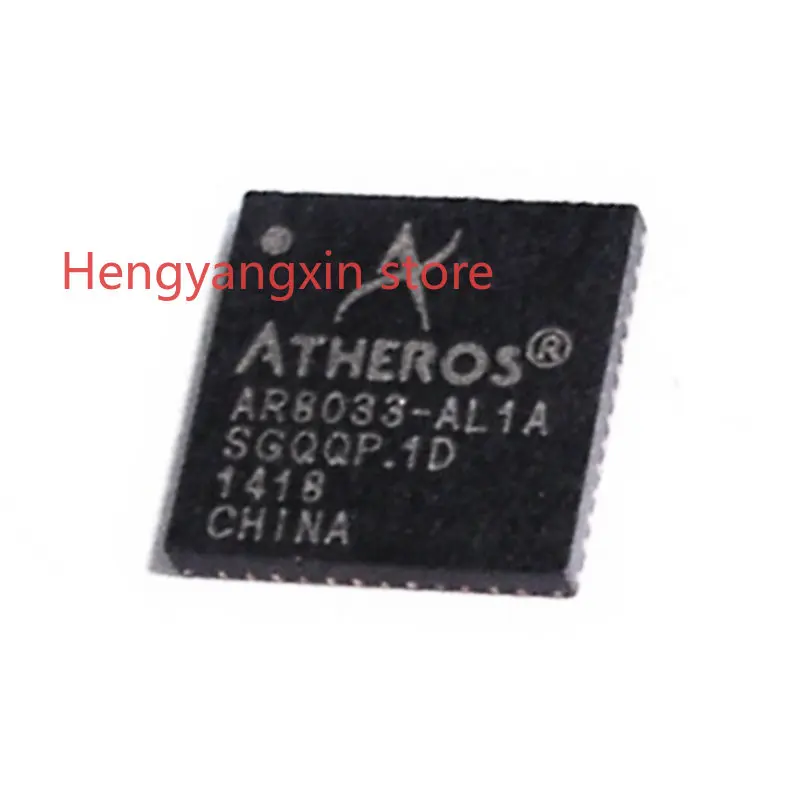 5PCS AR8033-AL1A , QFN-48 , AR8033 , Wireless Transceiver Chip IC Integrated Circuit Brand New Original