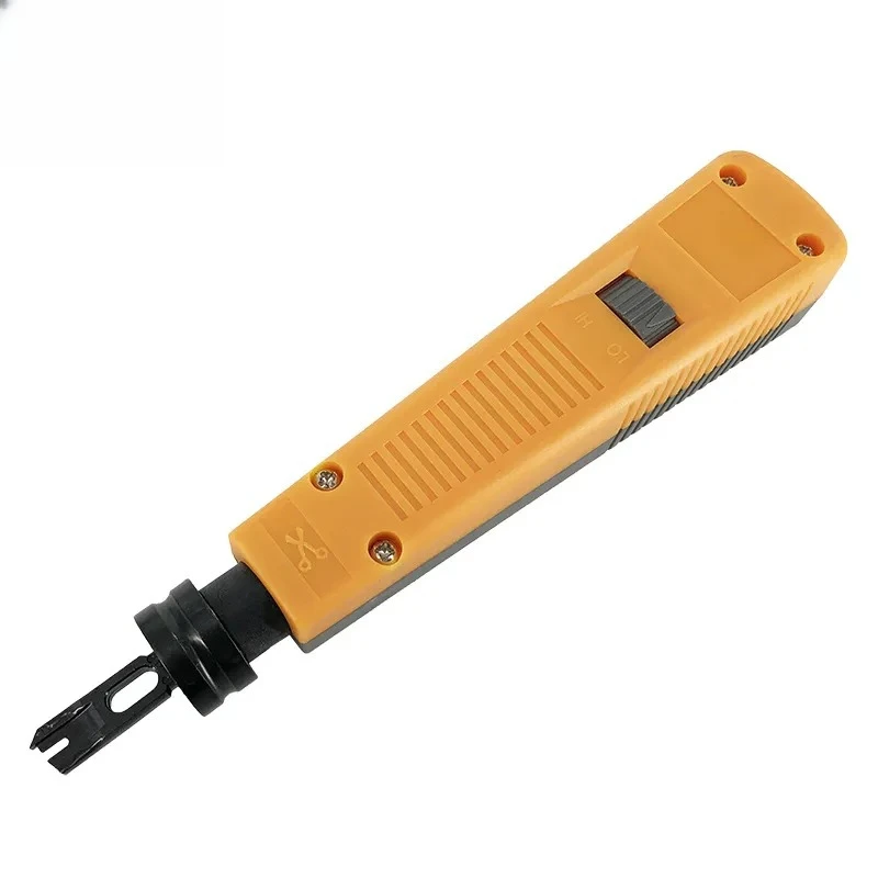 Network Cable Wiring Tool Professional Technician Double Head 110 88 Type VoIP Module Distribution Frame Punch Down Device