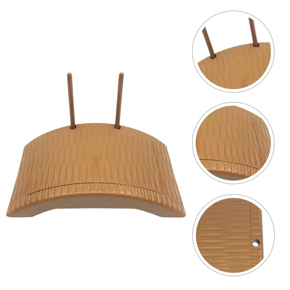 Brown Turtle Basking Floating Platform Creative Safe Plastic Tortoise Tank Resting Table Terraced Slope Climbing Island Reptiles