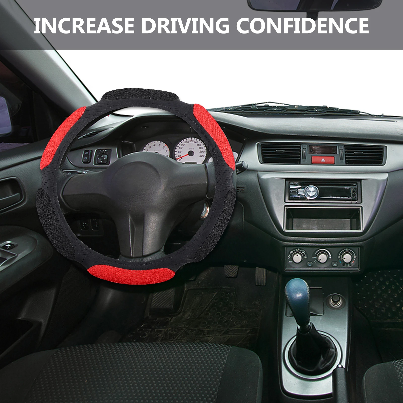 

Steering Wheel Cover Non Slip Car Automotive Protector Polyester Universal Decorative Steering Wheel Covers for Car