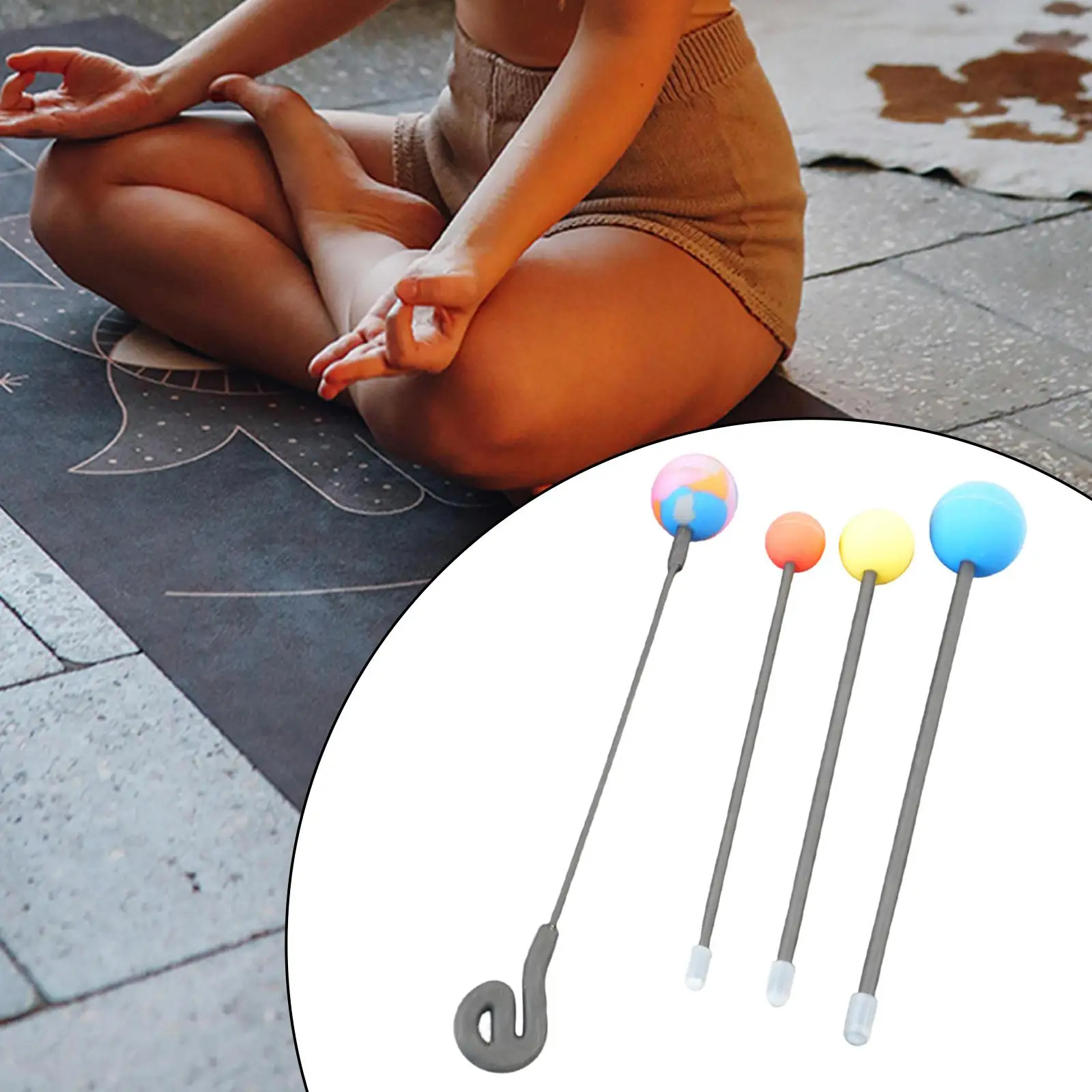 Gong Mallet Frictions Mallet Random Color Professional with Versatile Sound Effect Accessory for Yoga Acoustic Percussion